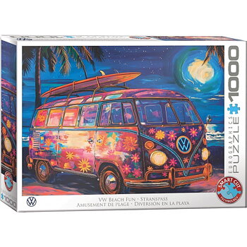VW Beach Fun, 1000 Bitar Eurographic