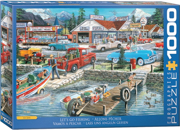 Lets go Fishing, 1000 Bitar Eurographic - 2