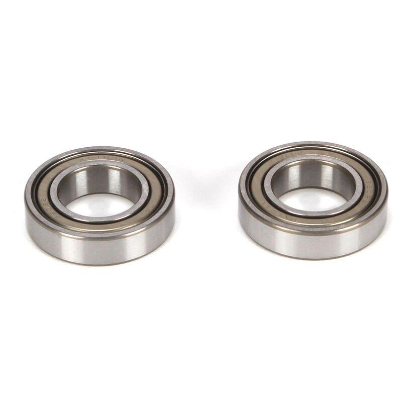 LOSI Clutch Bell Bearings, 15x28x7mm (2): 5IVE-T, MINI WRC