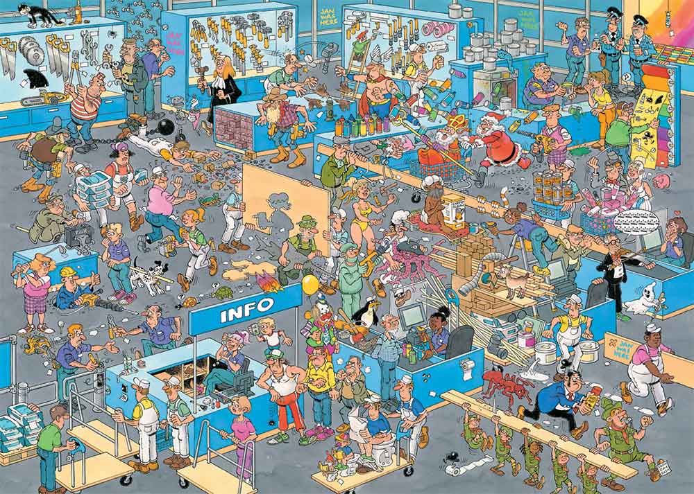 DIY Shop/Renovation Project,  2x1000 Bitar JvH Jumbo