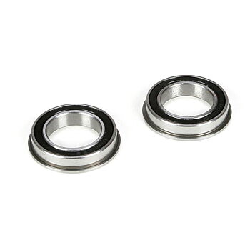 LOSI Diff Support Bearings, 15x24x5mm, Flanged (2): 5IVE-T, MINI WRC