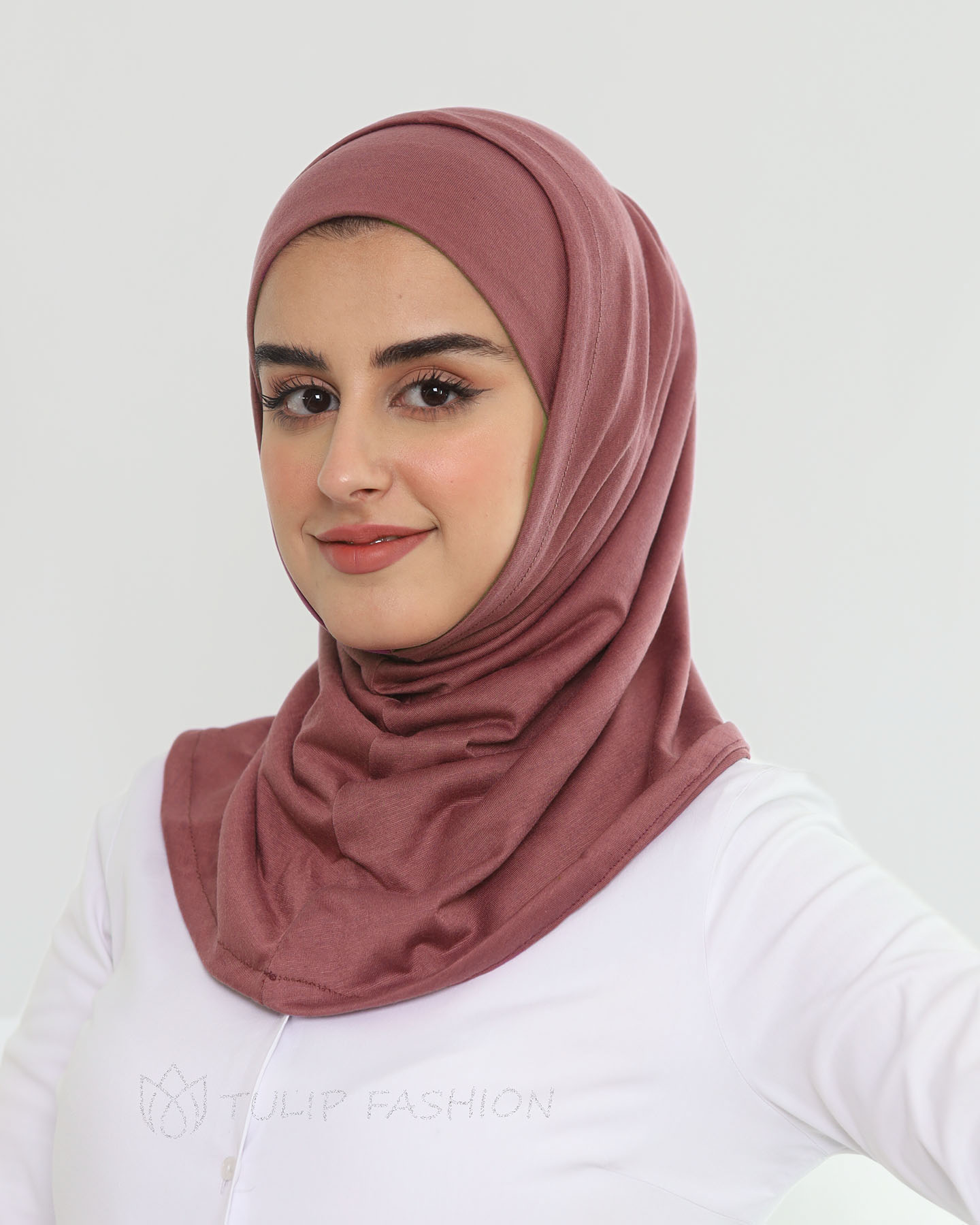 Hijab Al Amira - Deep Mauve