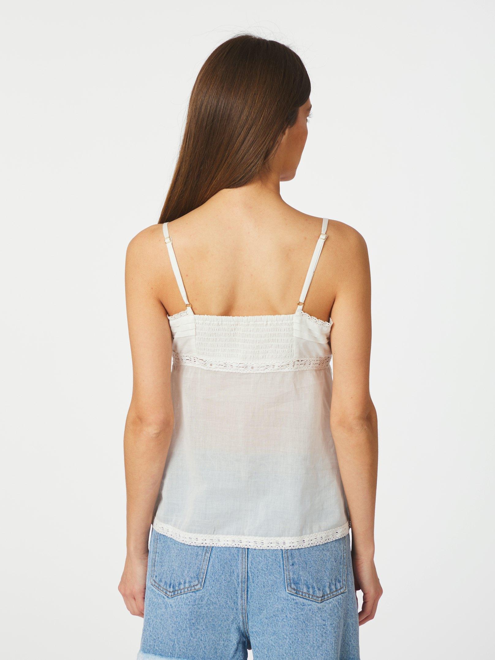 Nimissa S Voile Top White - 4