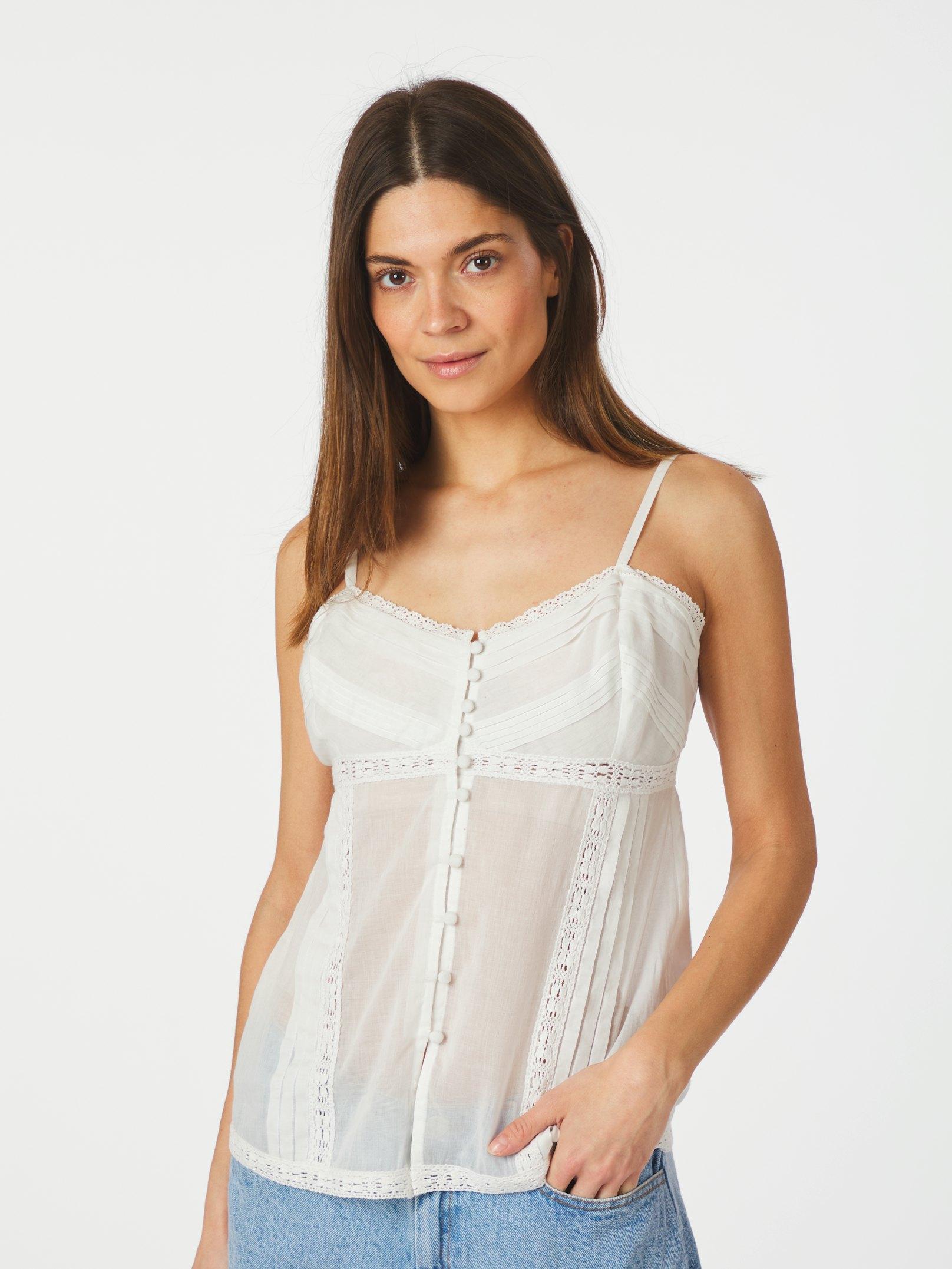 Nimissa S Voile Top White - 3