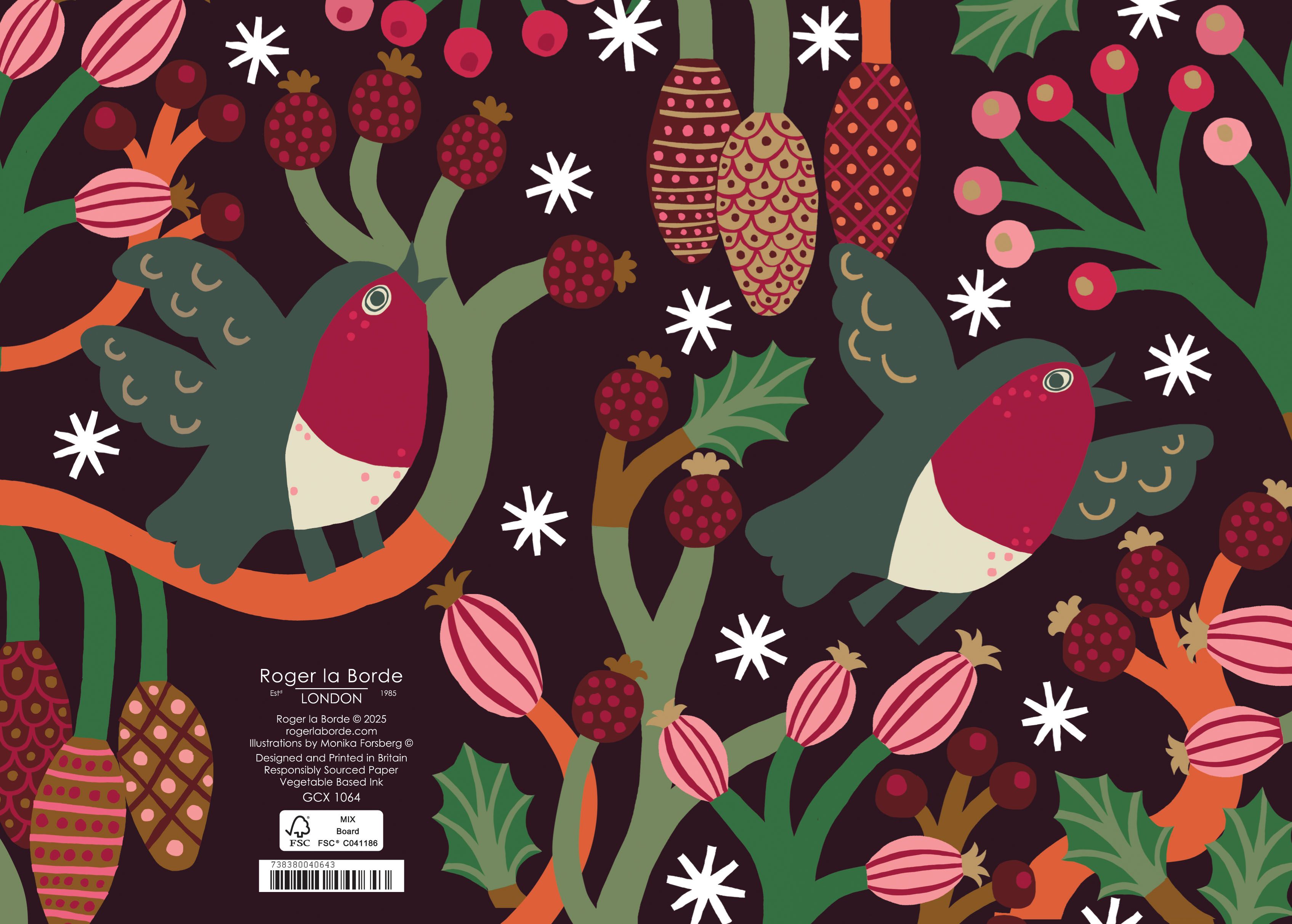 Christmas Chorus Greeting Card single - 2