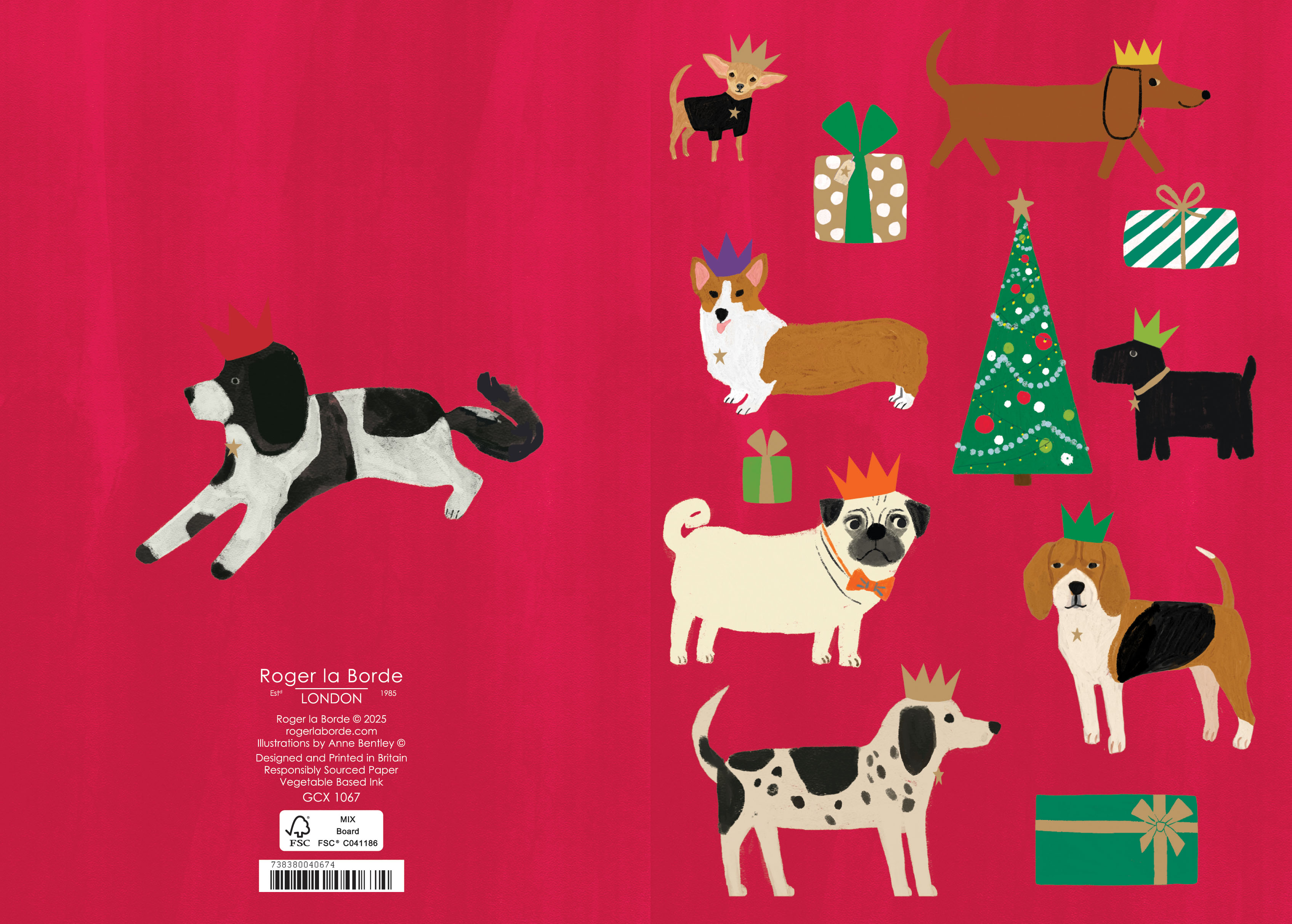 Chouchou Chien Greeting Card single - 2