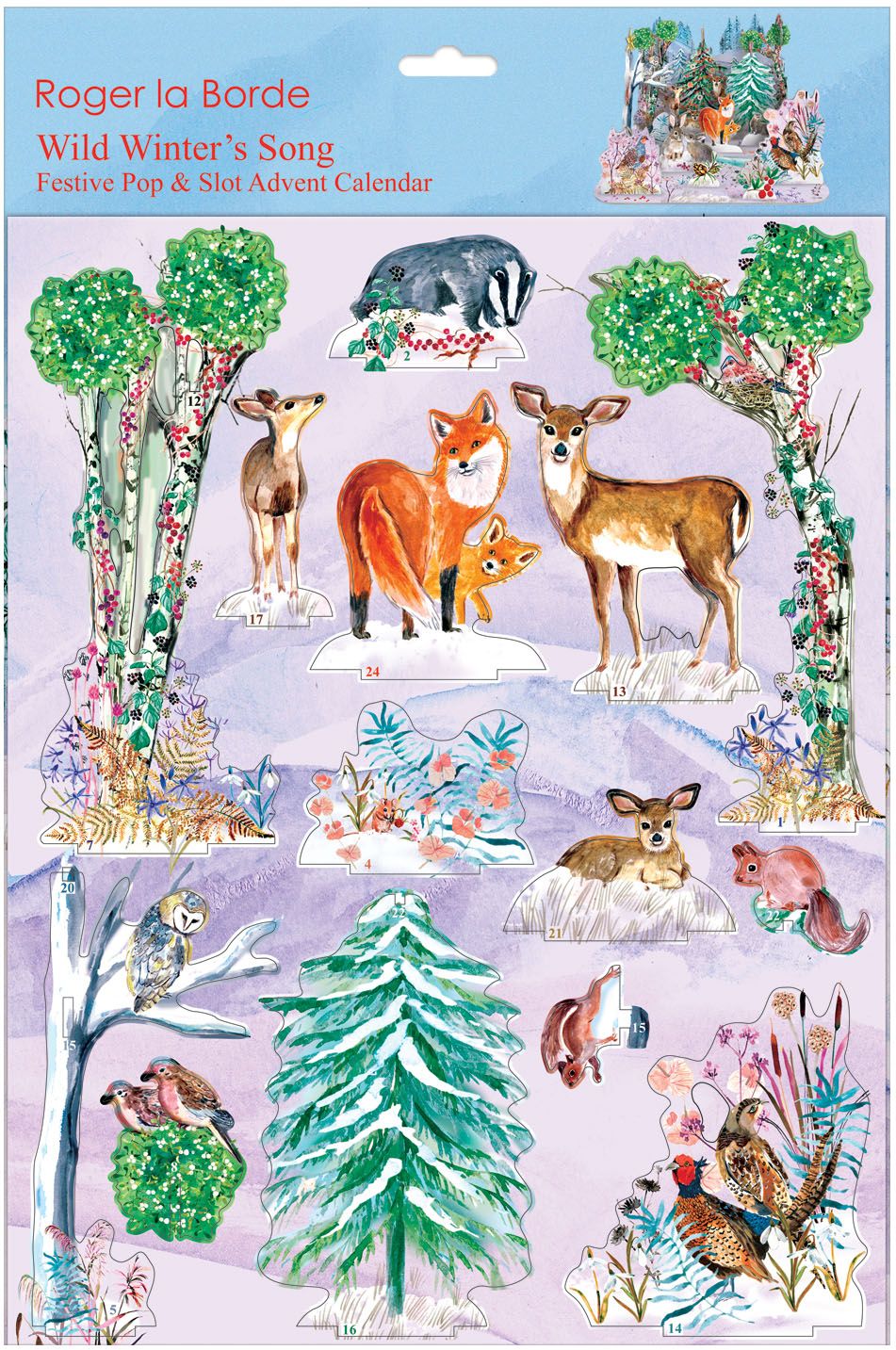 Wild Winters Song Large Pop & Slot Advent - 2