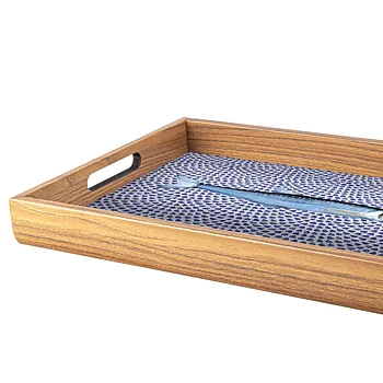 Wooden Tray Printed Designs - Fish