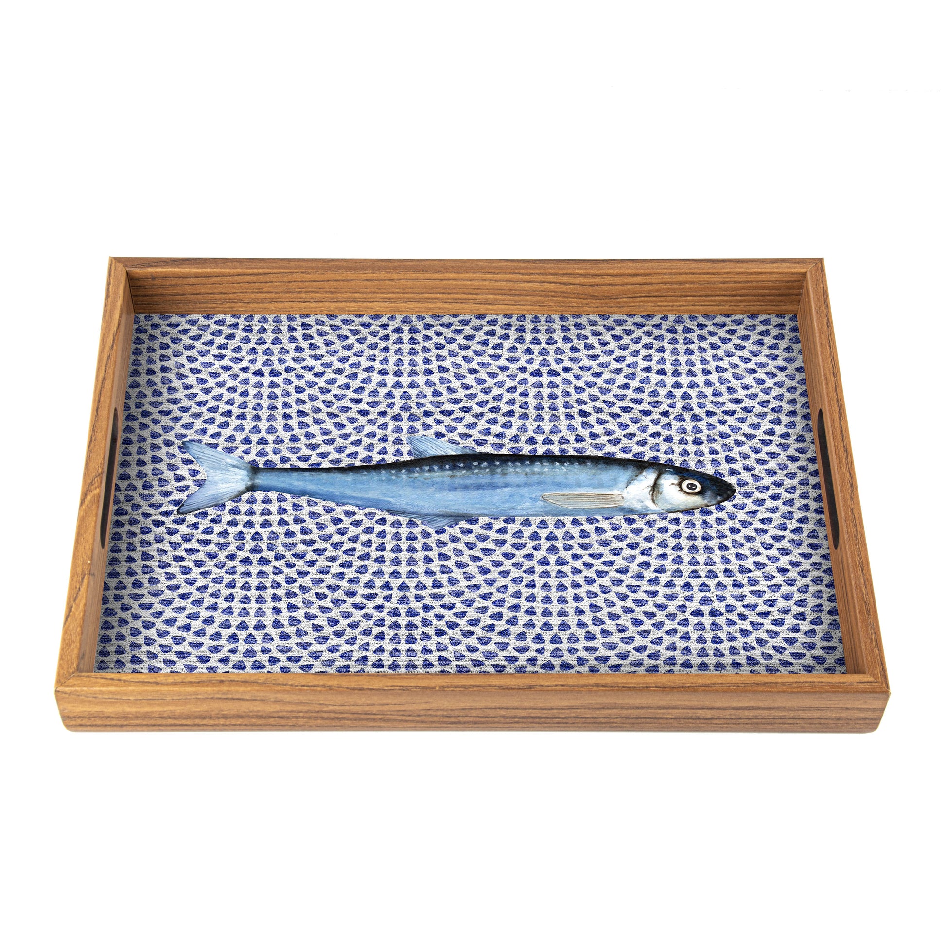 Wooden Tray Printed Designs - Fish