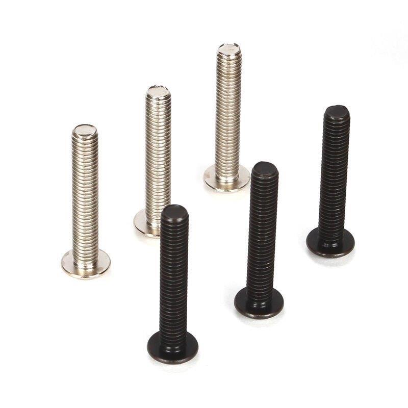 LOSI Lower Shock Mounting Screw Set, 5mm (6): 5IVE-T, MINI WRC