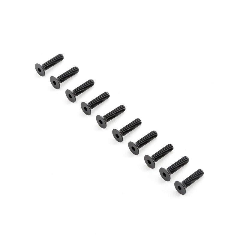 TLR Flat Head Screws M5x20mm (10)