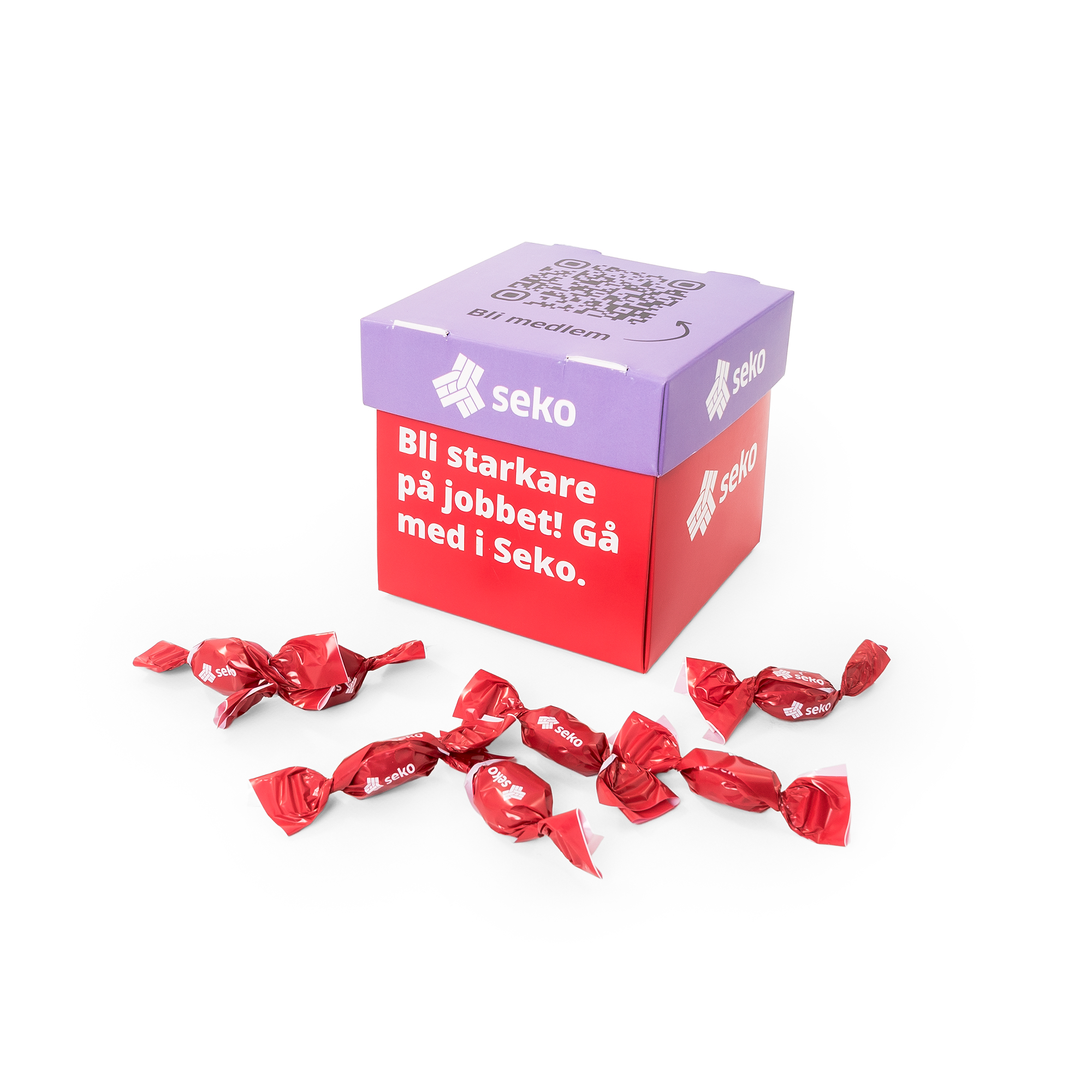 Godis - Pappskål blandade karameller - 340 g - 2
