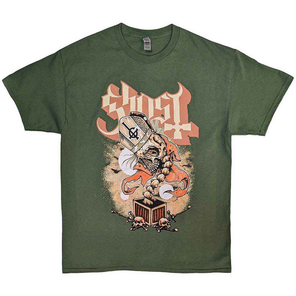 Ghost Jack In The Box Green T-Shirt