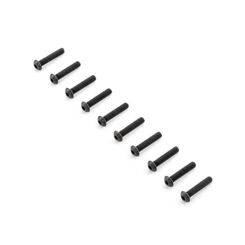 TLR Button Head Screws M4x20mm (10)