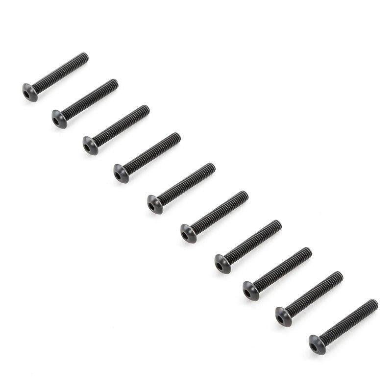 TLR Button Head Screws M4 x 25mm (10)