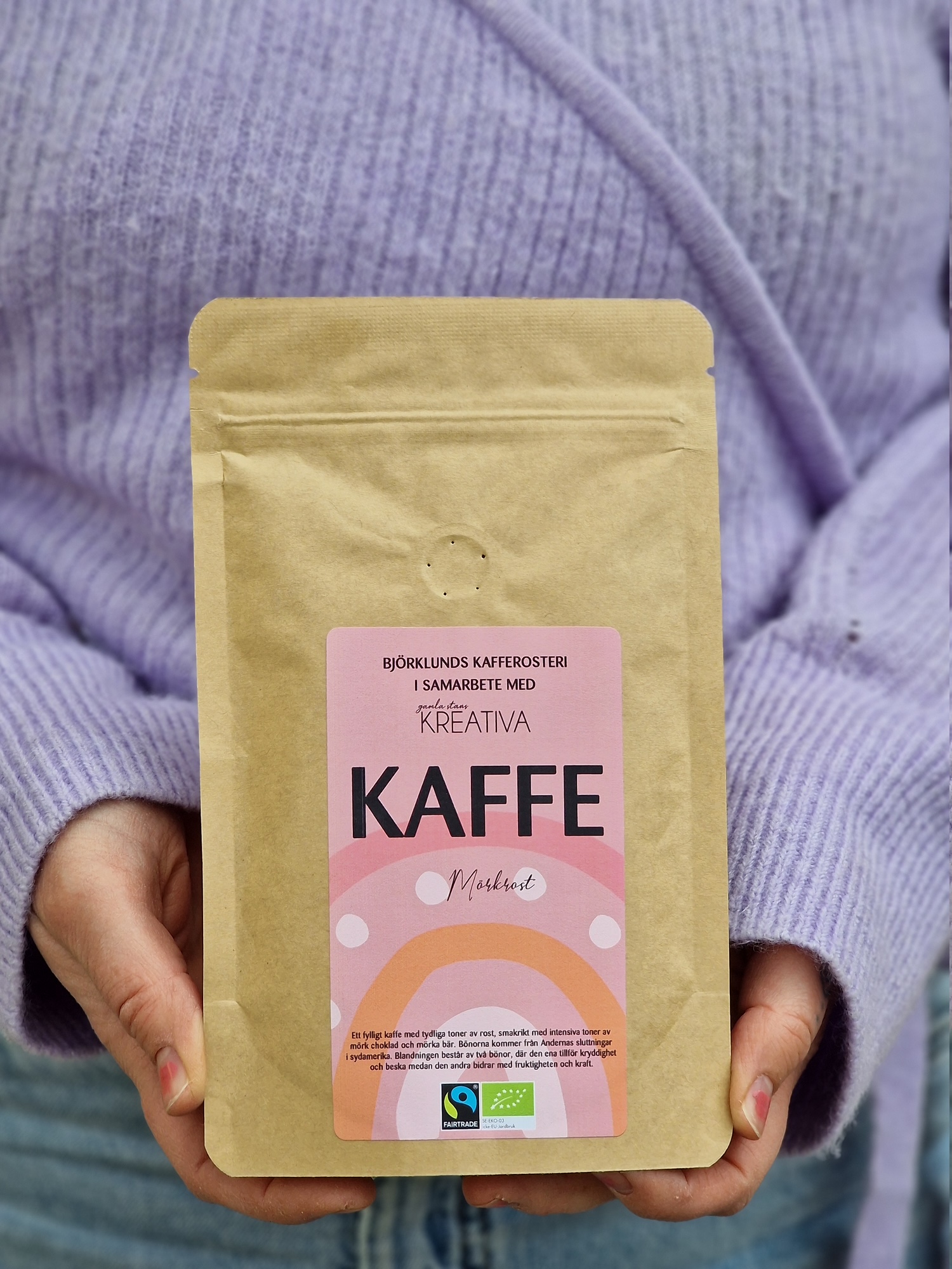 Gamla stans Kreativas kaffe, Rosa 100g (eko & fairtrade)