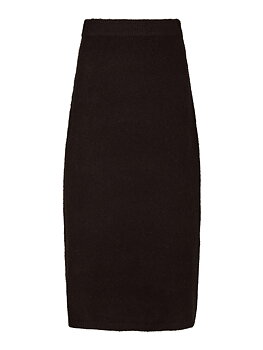Hynne Knit Skirt Dark brown