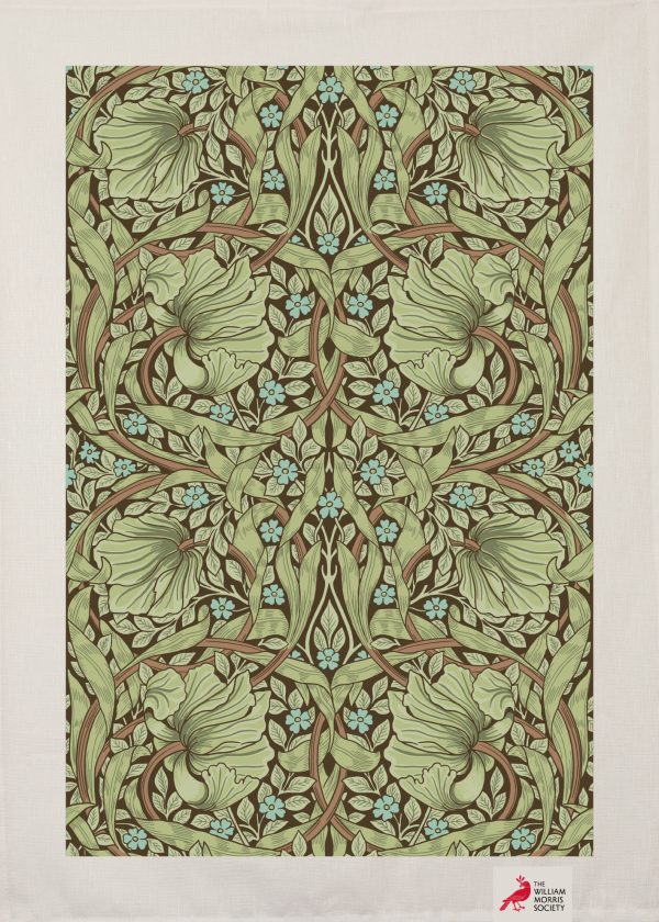 Kökshandduk med motiv av William Morris.