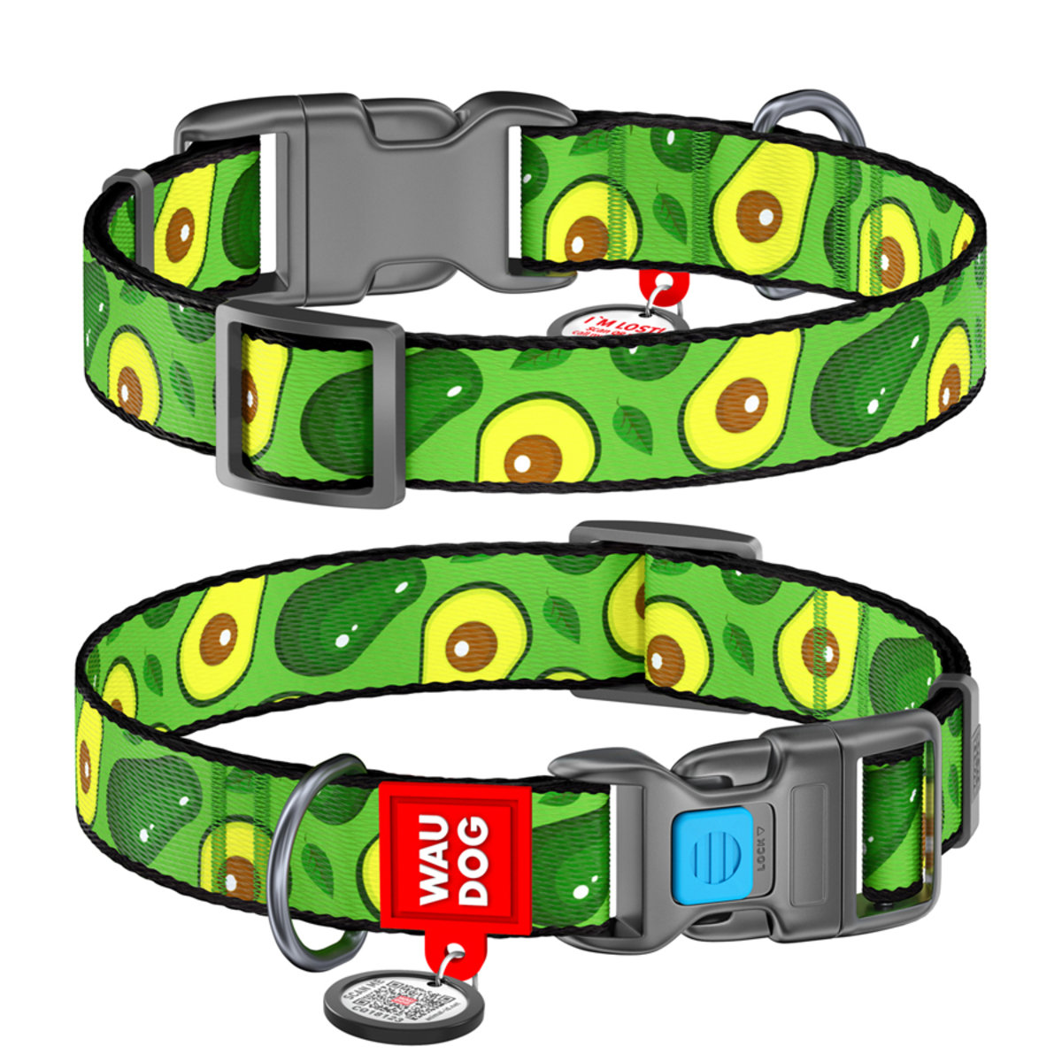 Waudog Collar Avocado