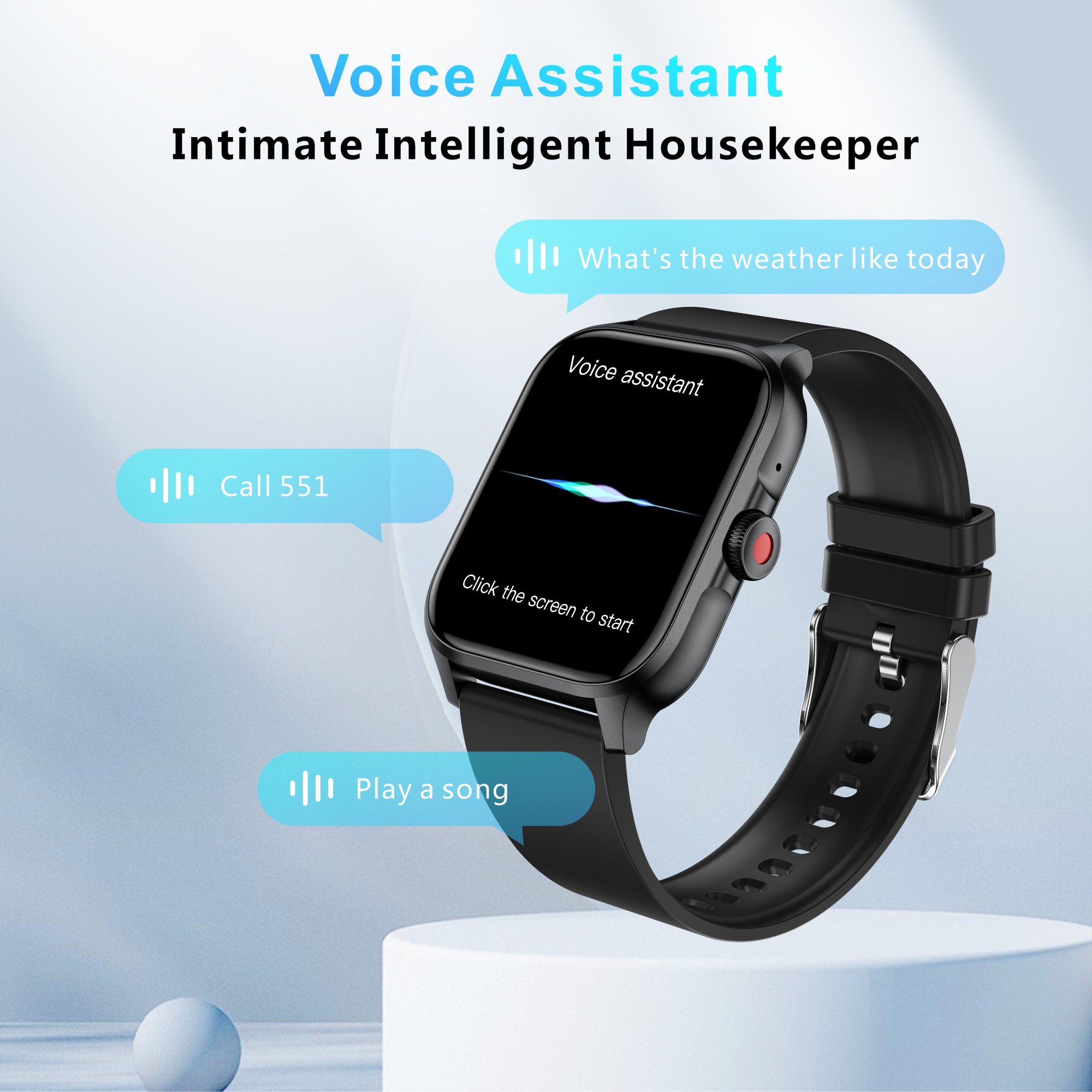 Philippe Palmer Smart Watch LP48 Pro Purple - 14