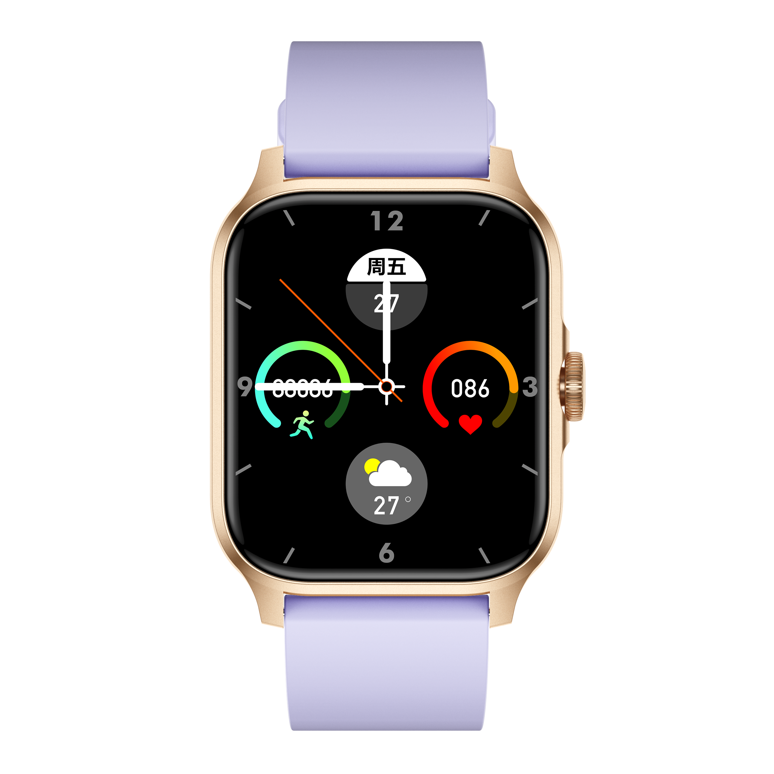 Philippe Palmer Smart Watch LP48 Pro Purple - 7