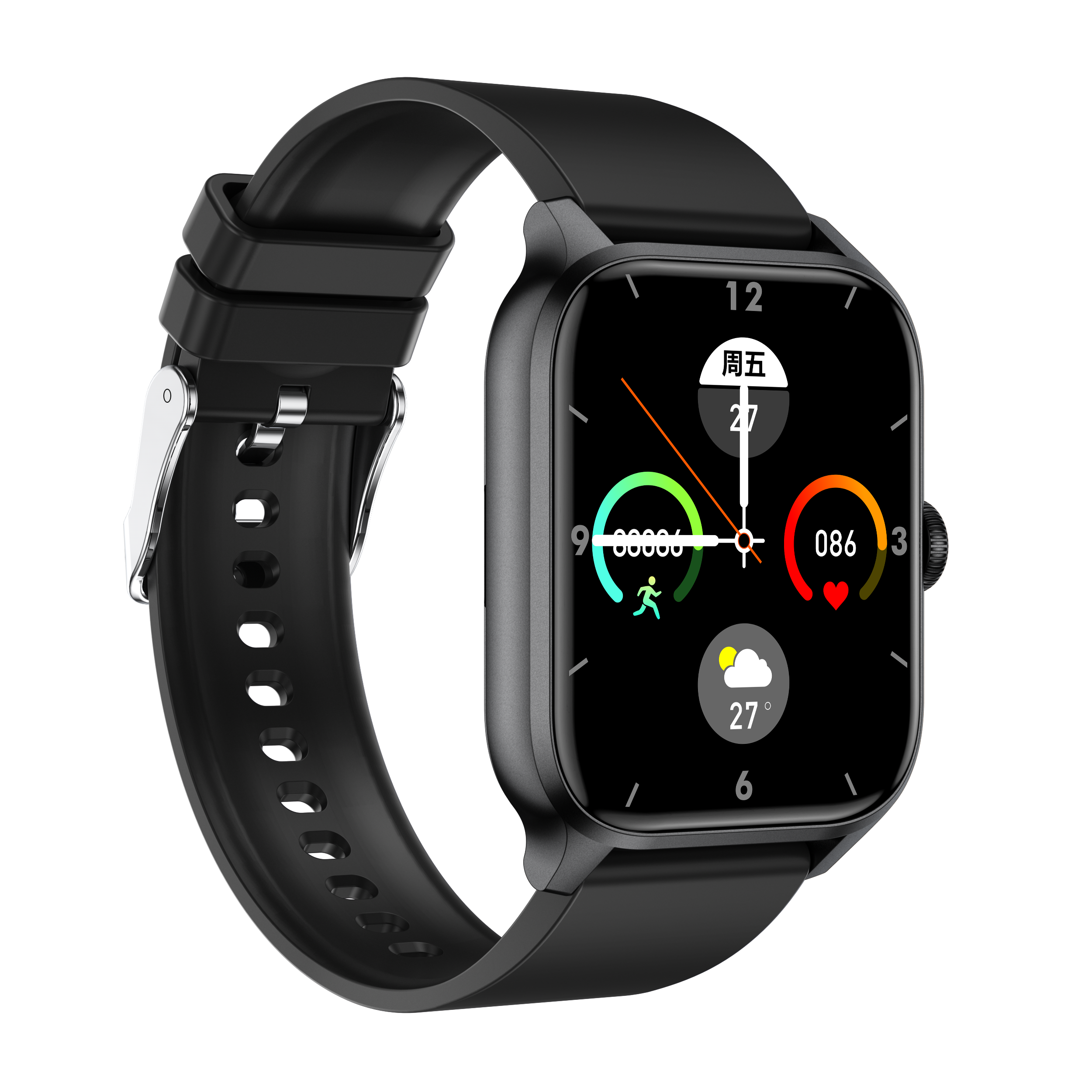 Philippe Palmer Smart Watch LP48 Pro Black - 9