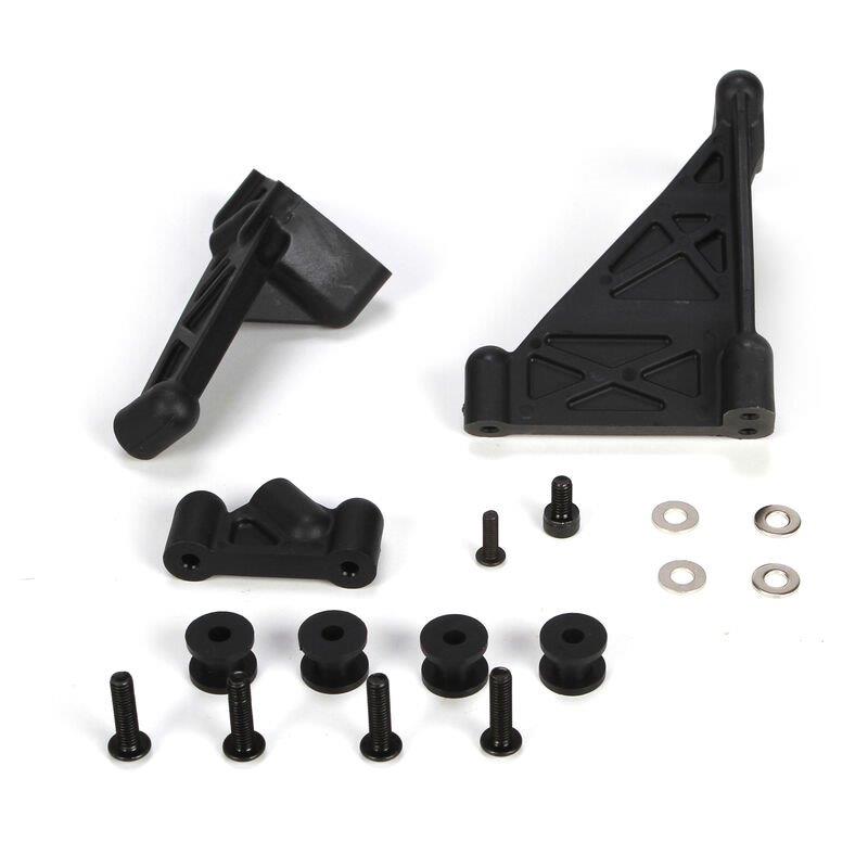 LOSI Gas Tank Mount Set: 5IVE-T, MINI WRC
