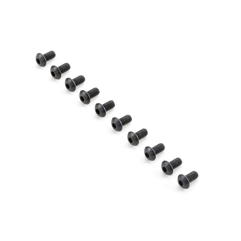 TLR Button Head Screws M4x8mm (10)
