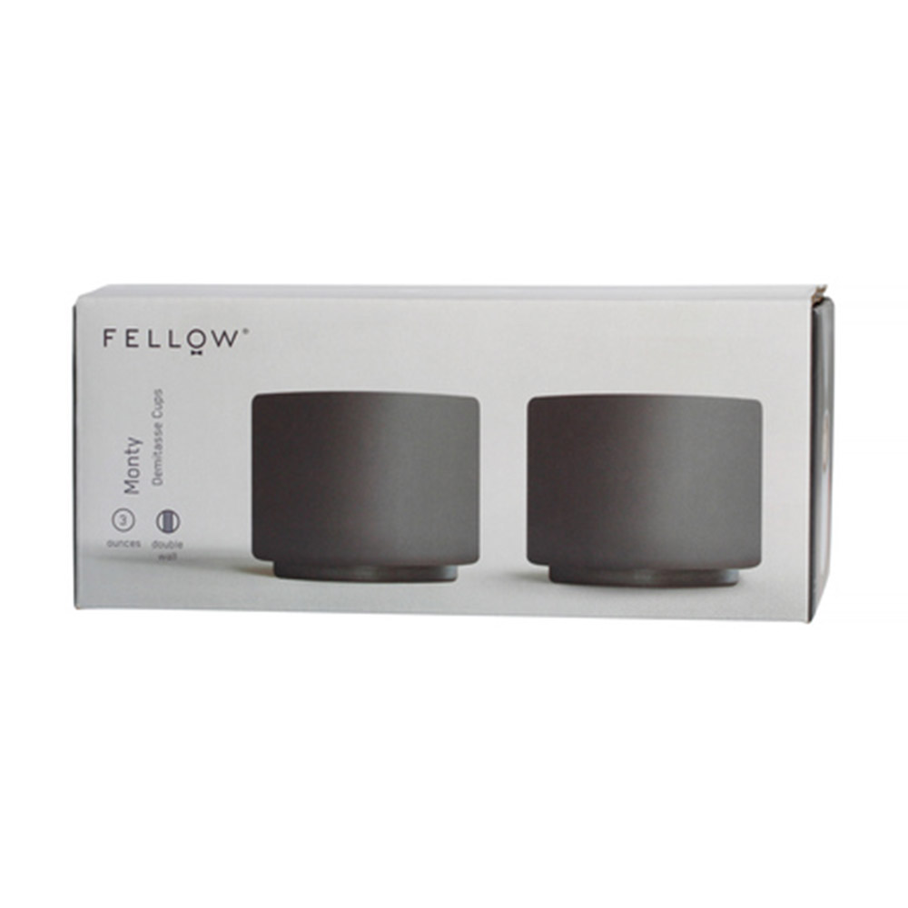Fellow - Monty - Espresso koppar - 90 ml Svart - 2