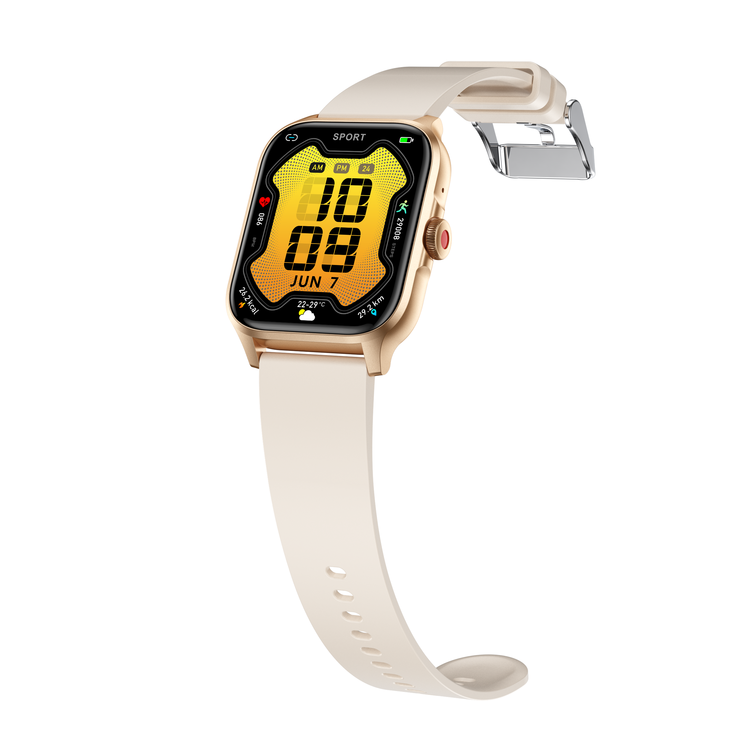 Philippe Palmer Smart Watch LP48 Pro Gold - 9