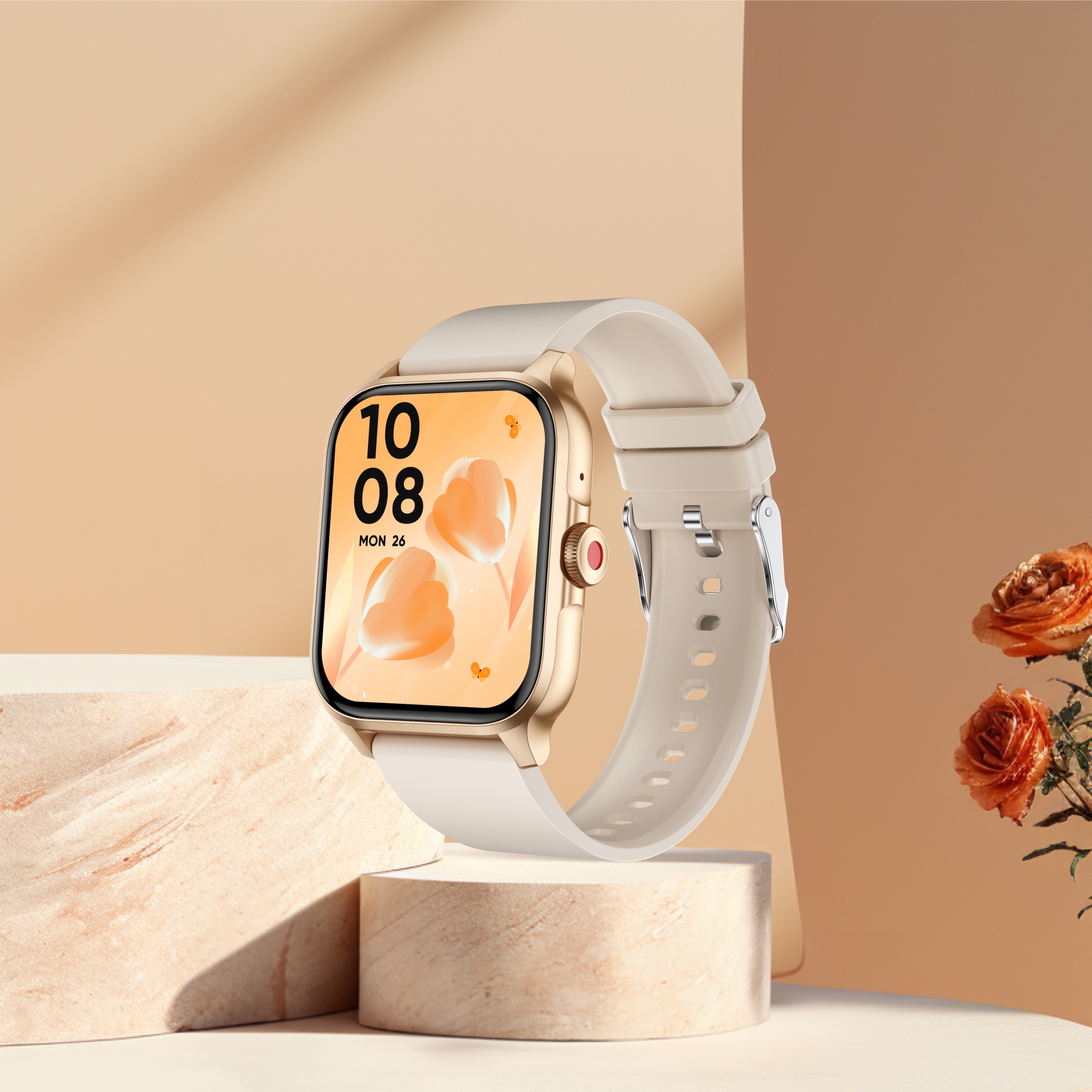 Philippe Palmer Smart Watch LP48 Pro Pink - 22