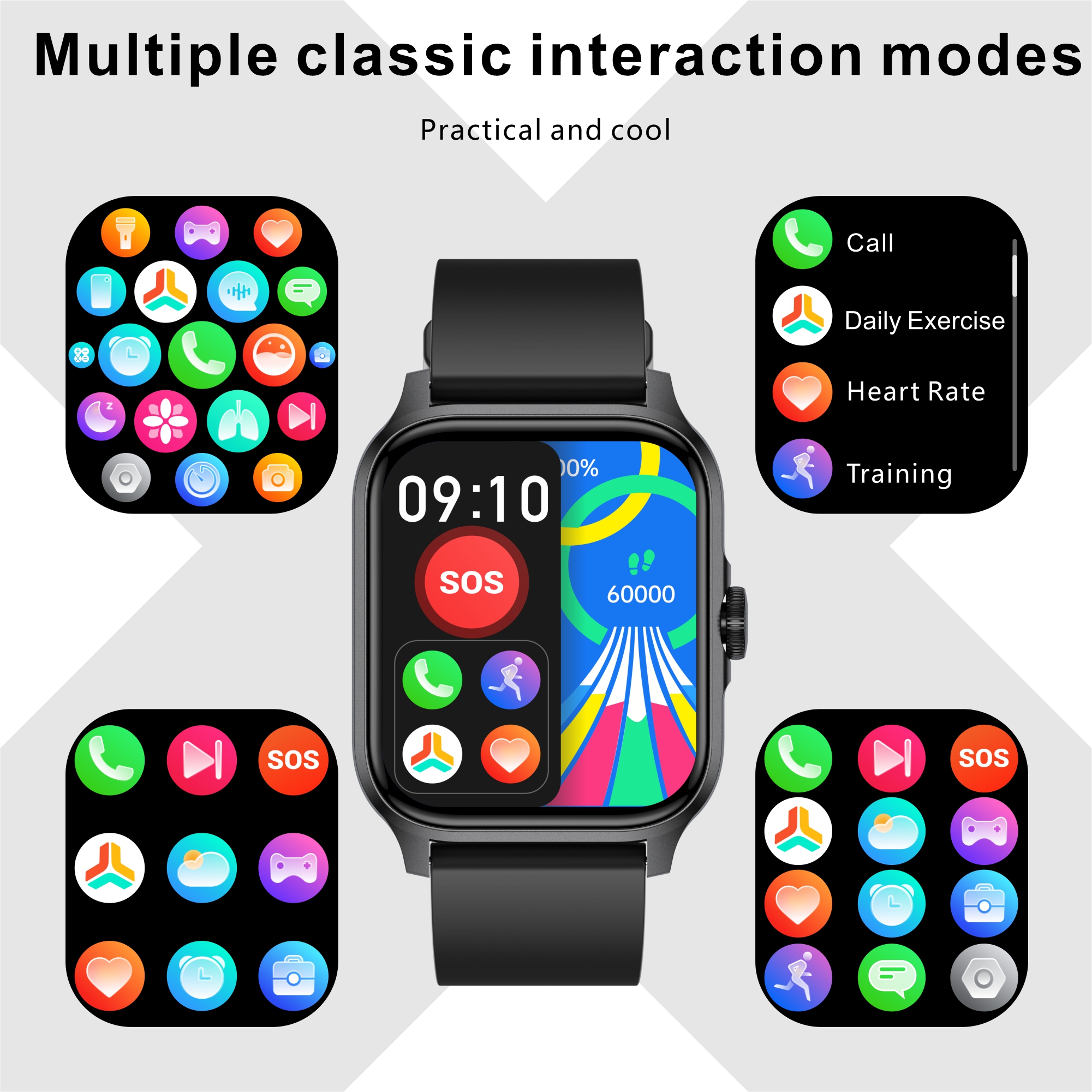 Philippe Palmer Smart Watch LP48 Pro Pink - 18