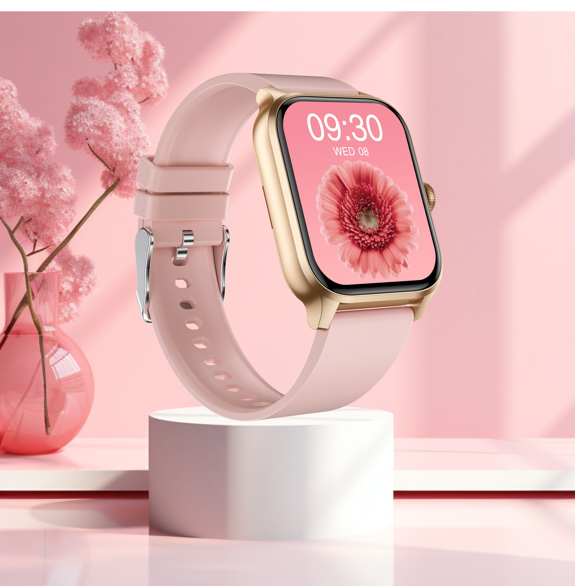 Philippe Palmer Smart Watch LP48 Pro Pink - 23
