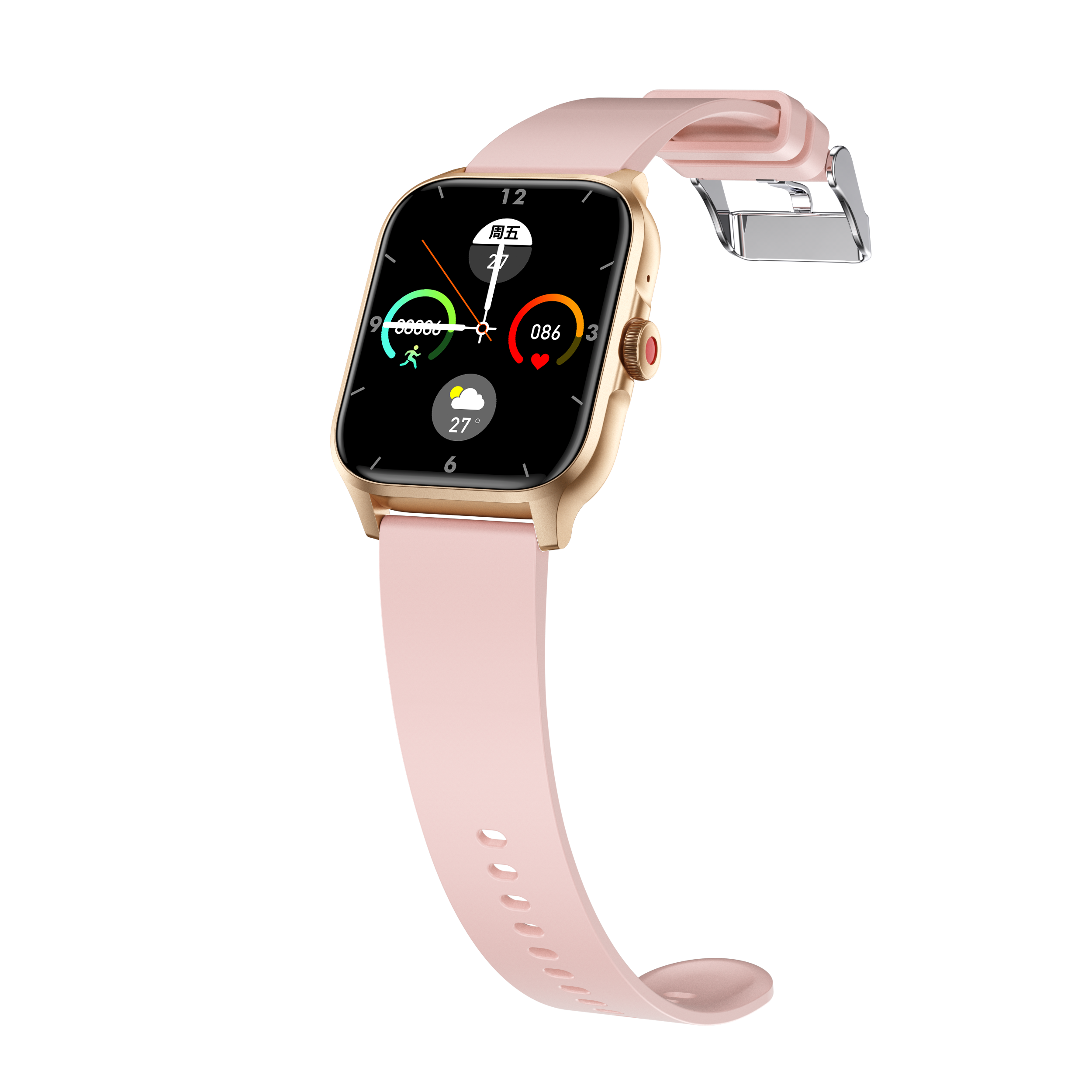 Philippe Palmer Smart Watch LP48 Pro Pink - 2