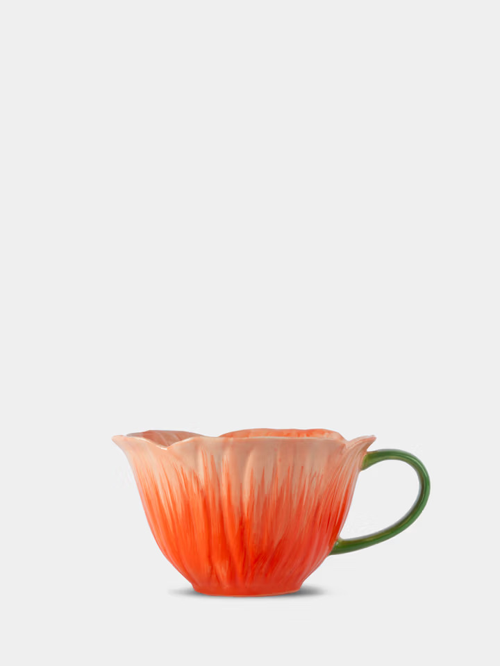 Tekopp Poppy röd, Byon