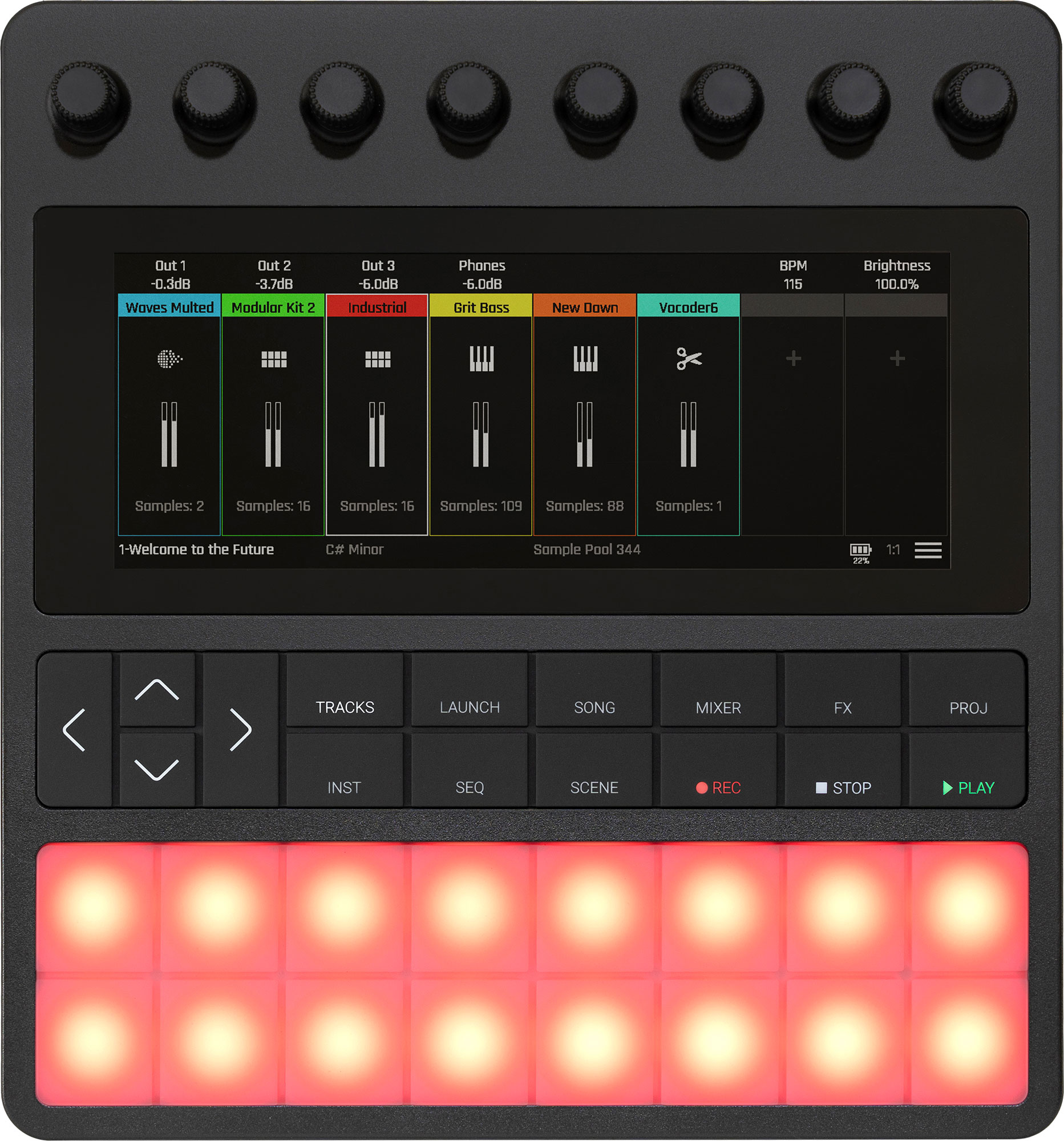 1010music bento - sampling production lab - JAM