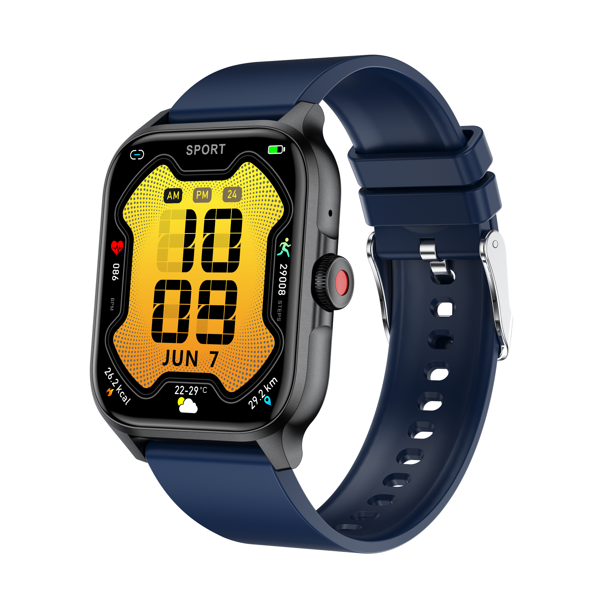Philippe Palmer Smart Watch LP48 Pro Blue - 3