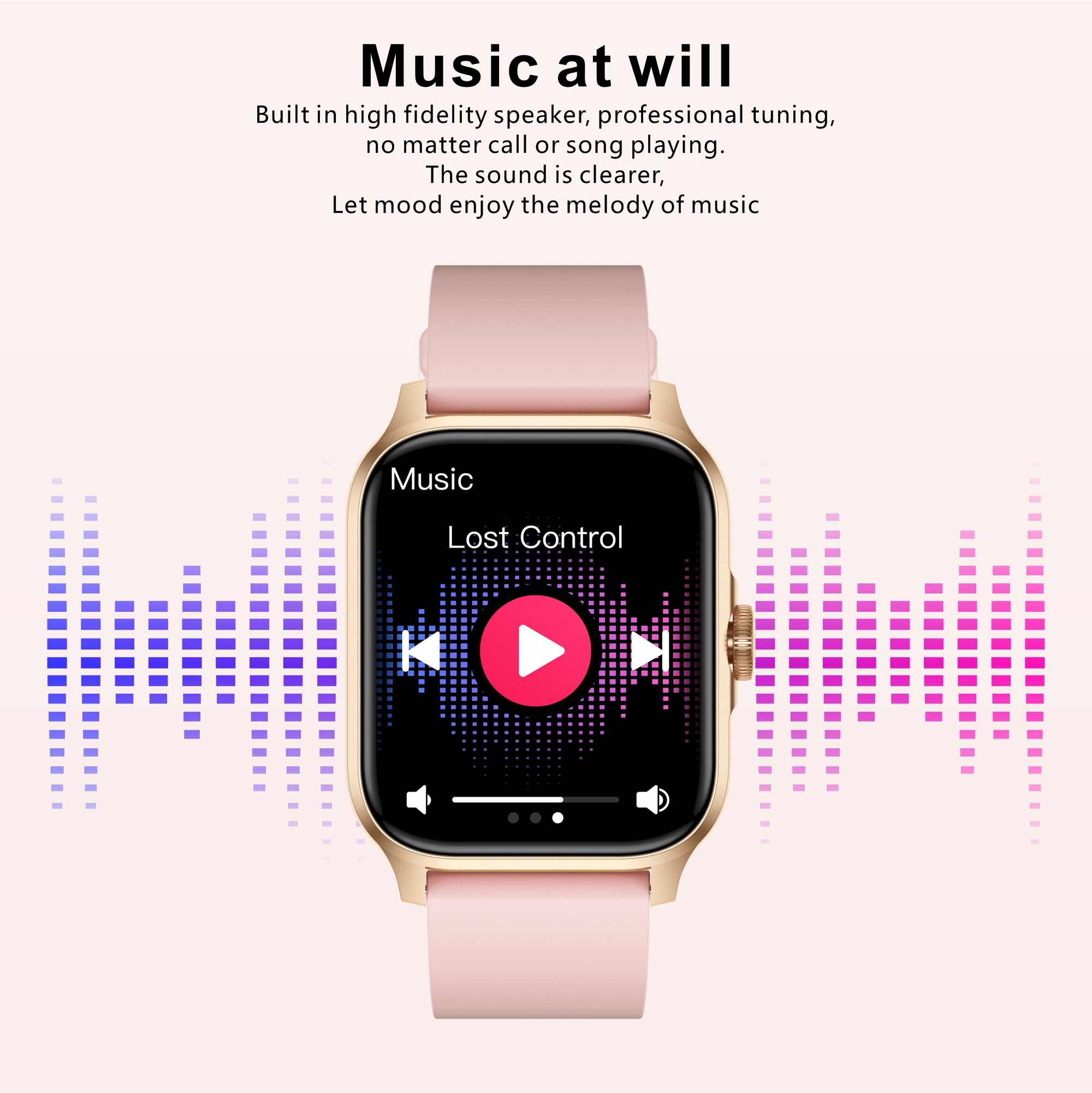 Philippe Palmer Smart Watch LP48 Pro Blue - 15