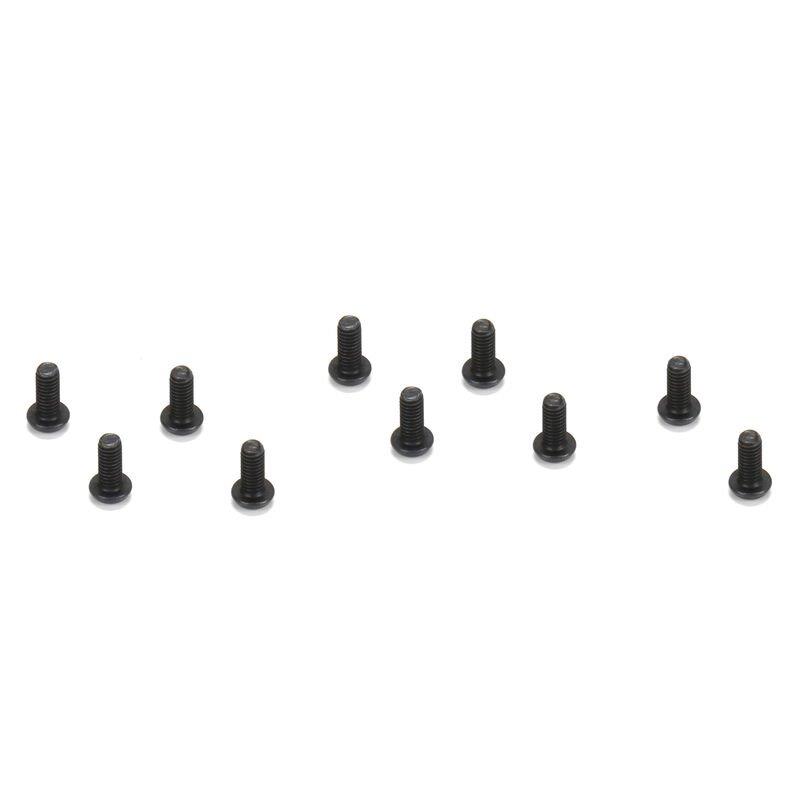 TLR Button Head Screws, M2.5 x 8mm (10)