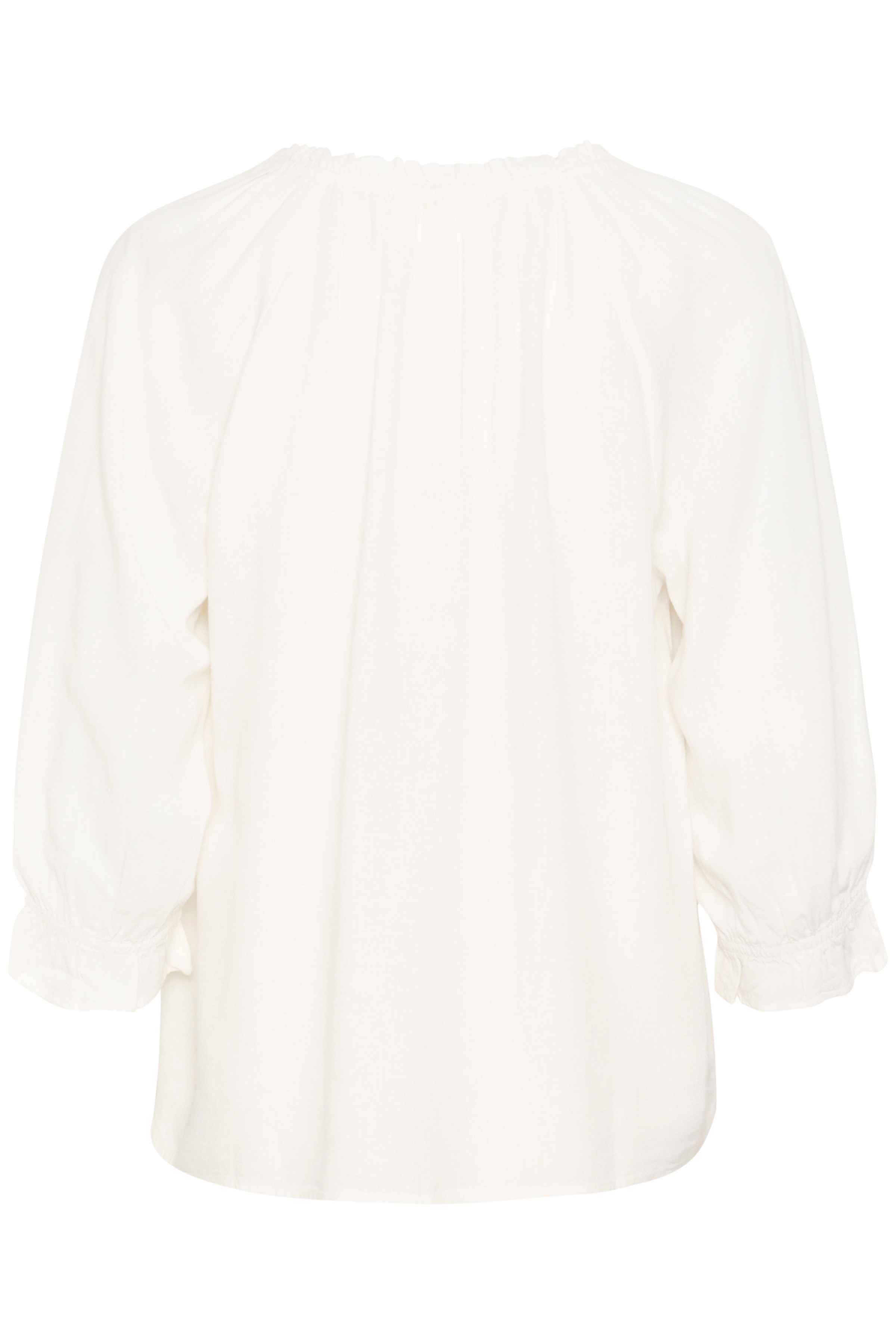 CRVENTA BLOUSE - SNOW WHITE - CREAM - 6