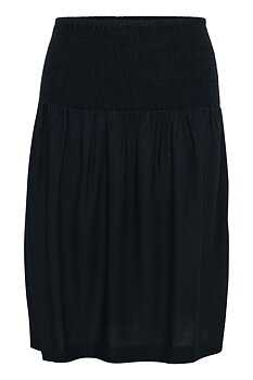 CRVENTA SKIRT - PITCH BLACK - CREAM