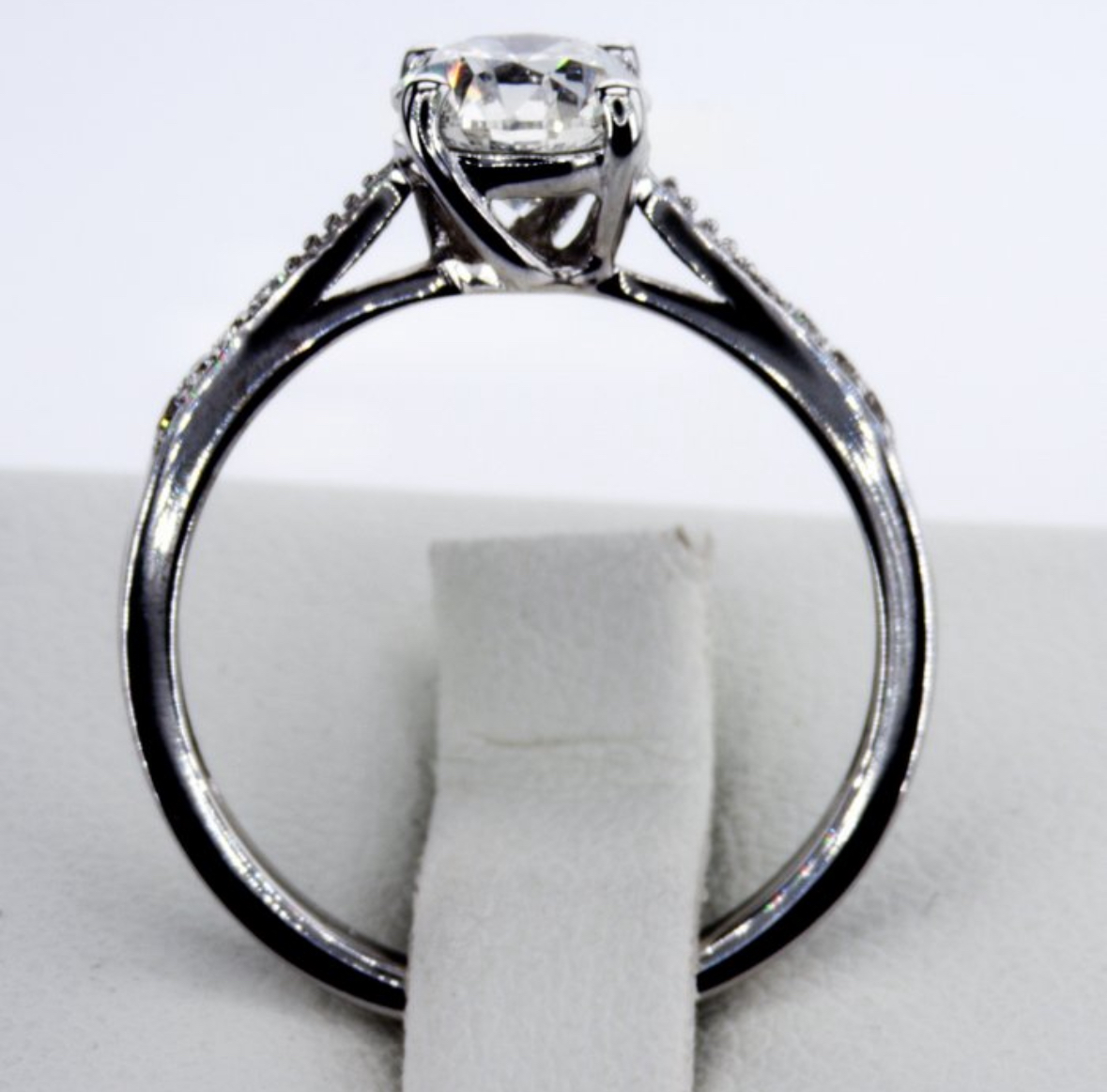 Diamantring 1.08 ct - 2