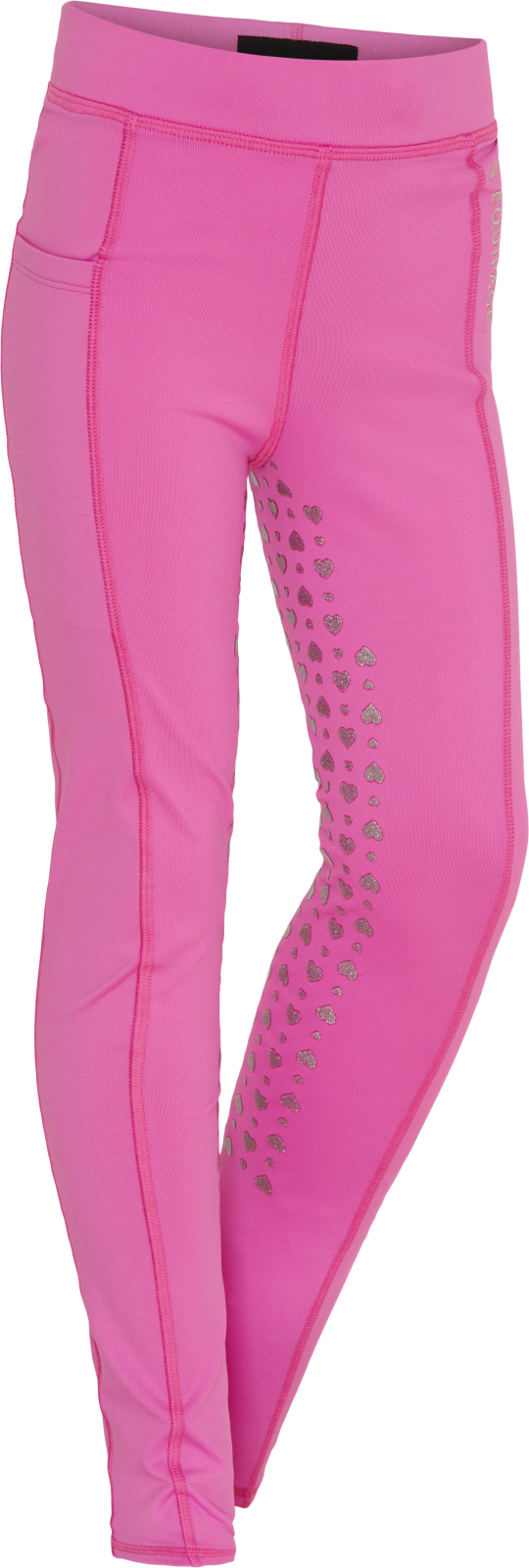 Equipage Molly Heart glitter ridetights til barn 