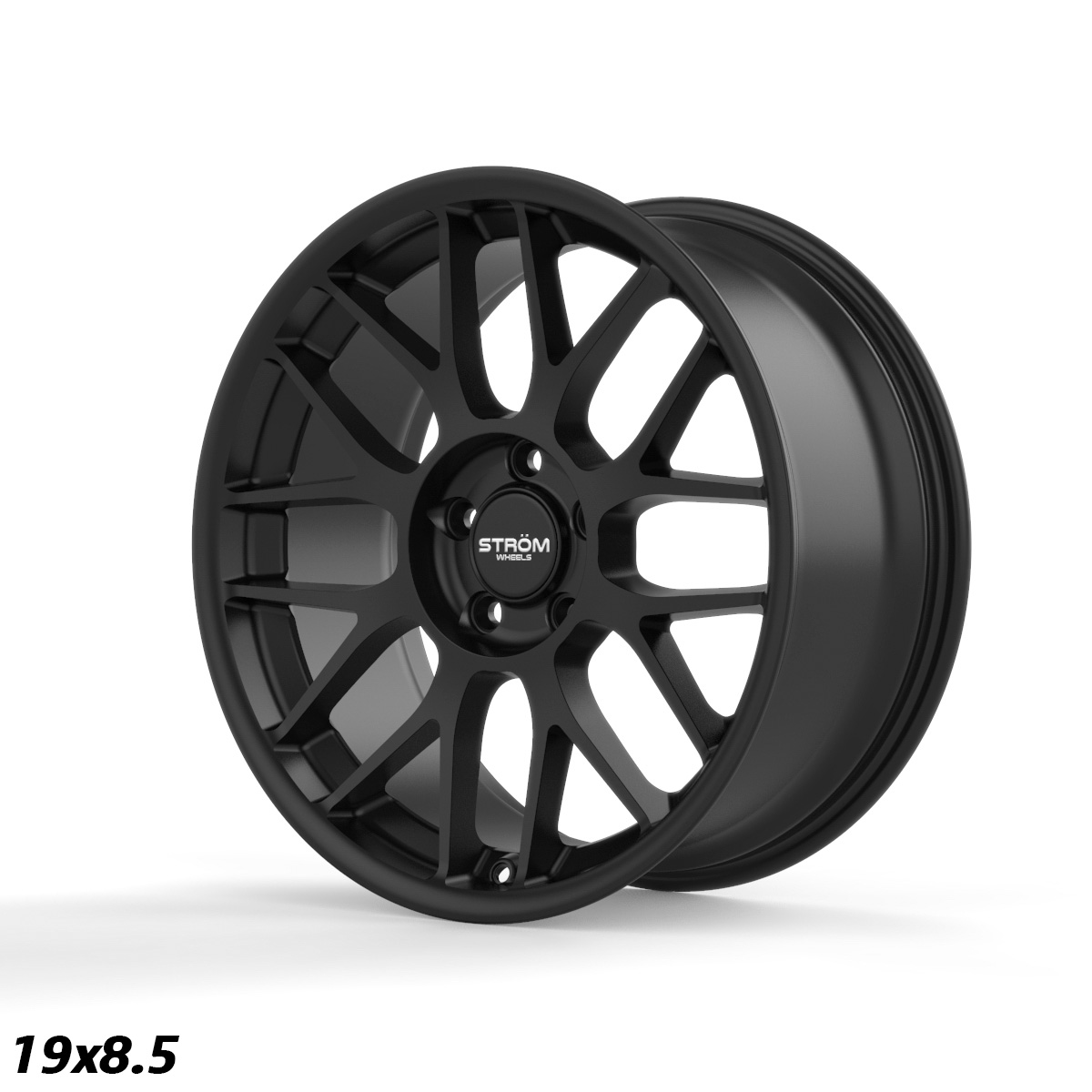 19" Ström STR2 Satin black 5x120