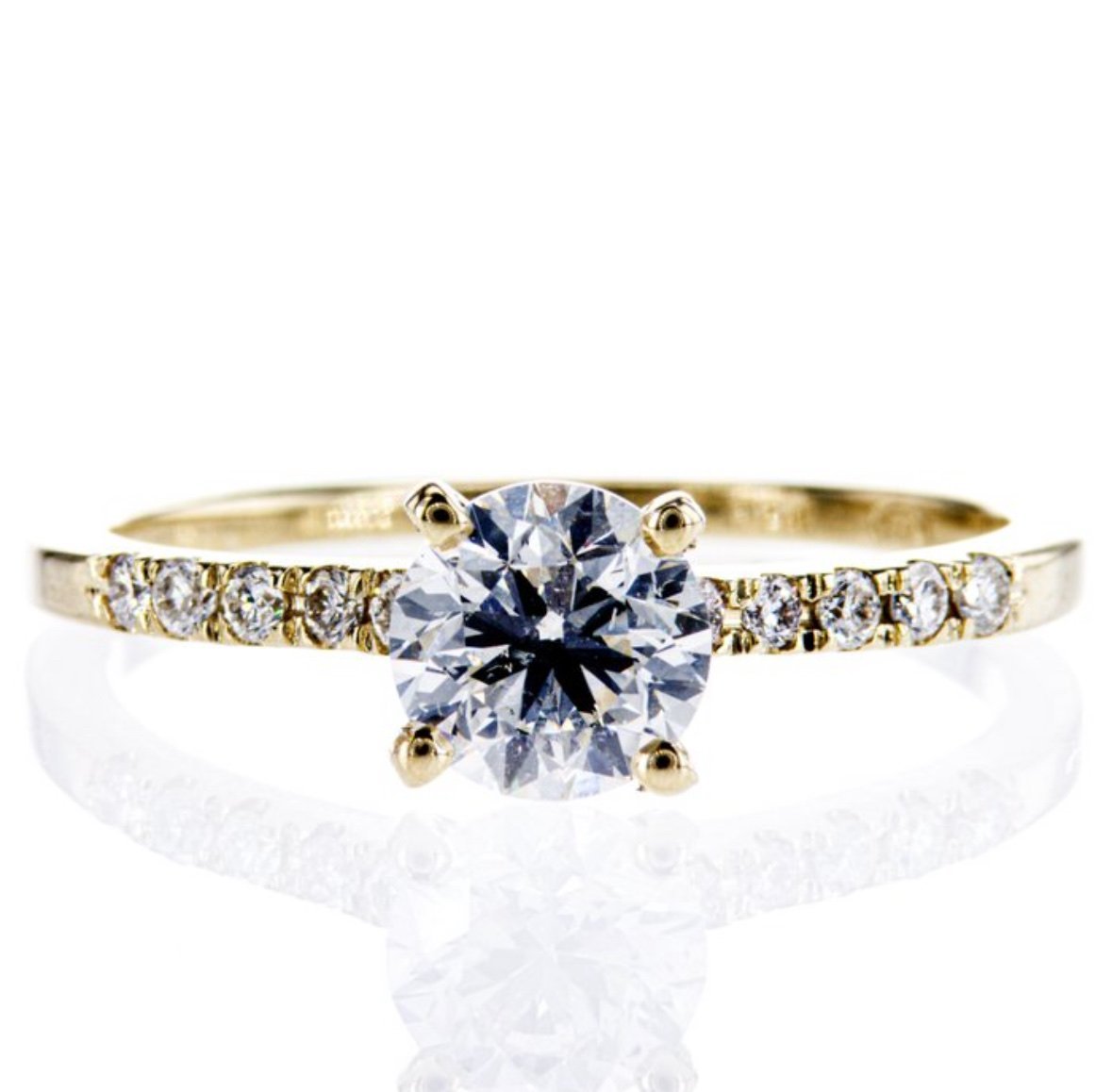 Diamantring 1.21ct