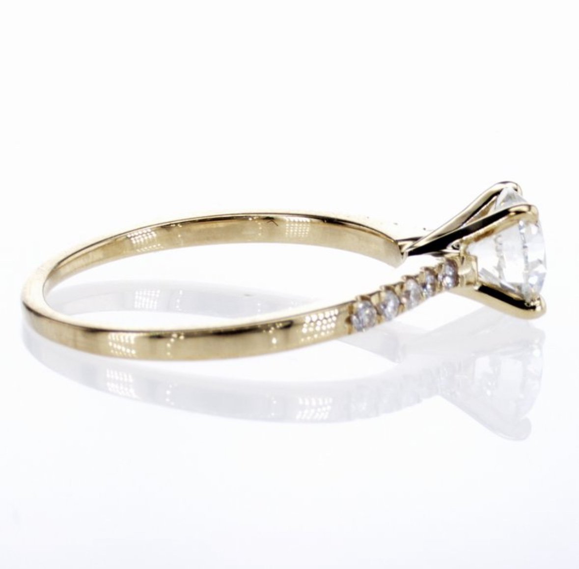 Diamantring 1.21ct - 2
