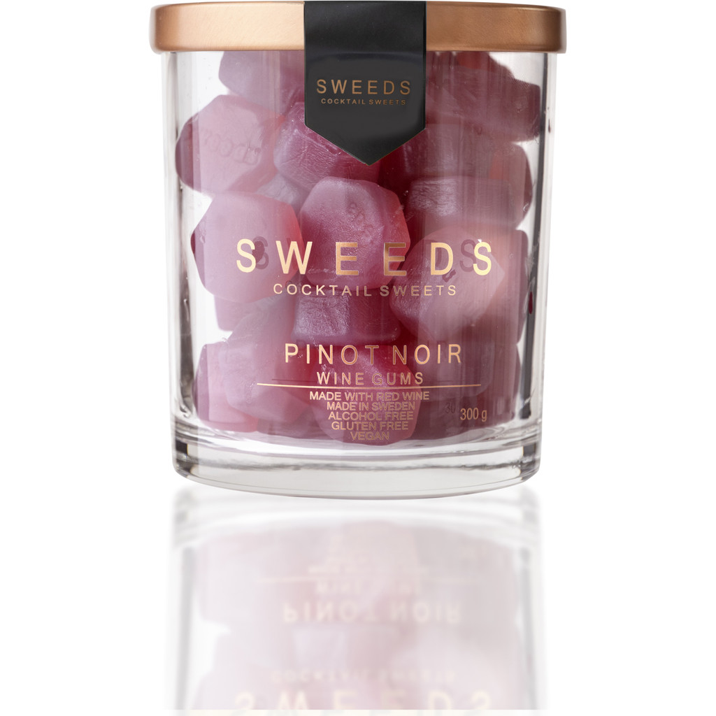 Sweeds Cocktail Sweets  Vingummi Pinot Noir