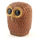 Lars Bergsten (1960s) Brown Swelling Owl 13 cm