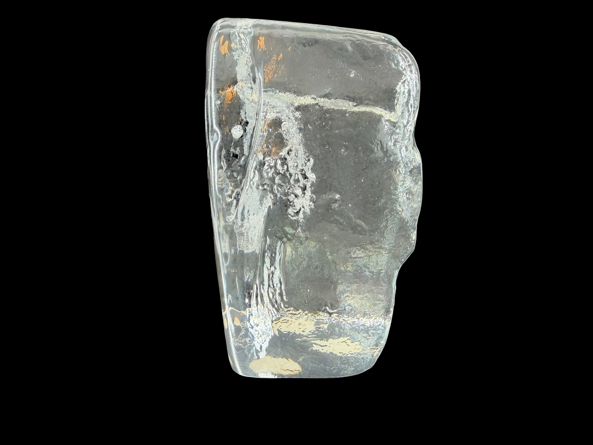 Kosta Boda, Erik Höglund, Glasfigur/ Bokstöd - 2