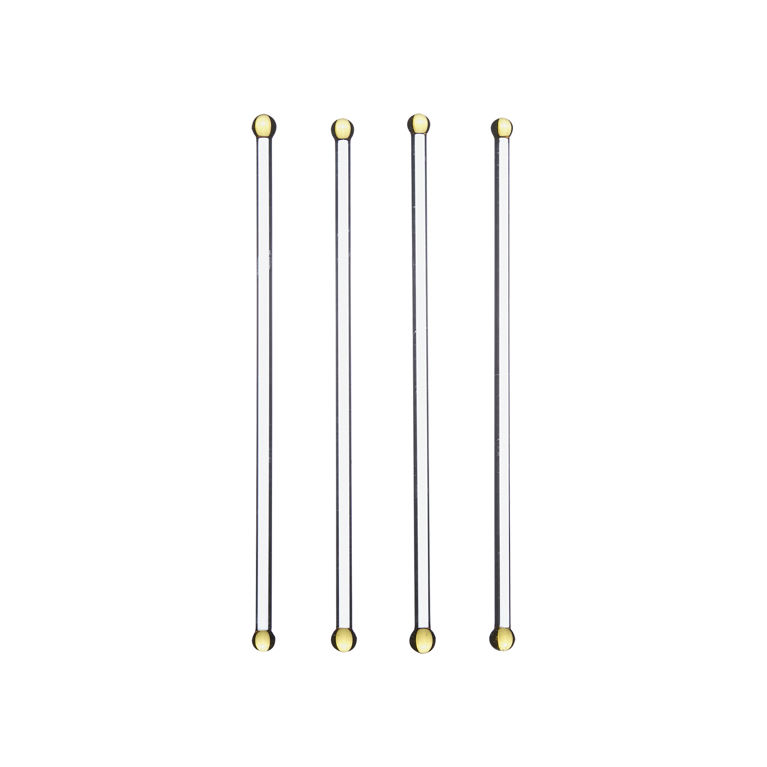 4-pack Drinkpinnar / Gul